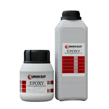 Прозора епоксидна смола для заливок до 50 мм UNIKRIT EPOXY MS 1,6кг
