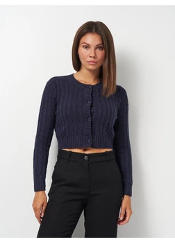 Кардиган H&M S Темно-синій 1072443