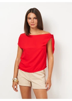 Блуза SHEIN S Червоний 31-0013