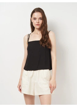 Топ H&M XS Черный 0968550_02