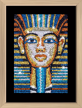 Zestaw dla kreatywności Sequin Art Blue Premium Kitfix Tutankhamun (5905935810807)