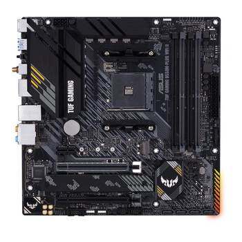 Материнська плата ASUS TUF GAMING B550-PLUS WIFI II (AMD B550, Socket AM4, microATX)