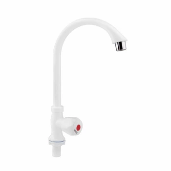 Монокран для кухні Brinex BW вентильний Білий ABS пластик (BRINBW269)