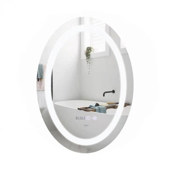 Дзеркало Qtap Mideya 500х700 з LED-підсвіткою Touch, з антизапотіванням, диммером QT2078NCR5070W