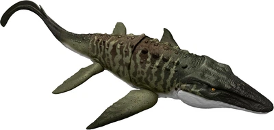 Динозавр Мир юрского периода: Возрождение - Мозазавр и Дилофозавр Mattel Jurassic World Rebirth Bite N Blast Mosasaurus & Mini Dilophosaurus Action Figure Mattel