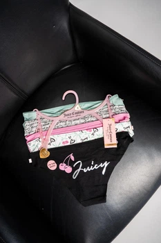 Набор женских трусиков Juicy Couture 5 шт с логотипом размер S