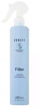 Спрей наполнитель с кератином и гиалуроновой кислотой для волос Kaaral Purify Filler 300 мл