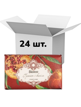 Упаковка мило Bianca Гранат і ваніль, 200 г х 24 шт.