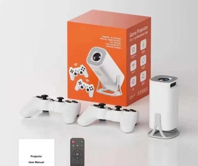 Проектор для фильмов, игр, домашний кинотеатр подарок ProjectorAND HA-199