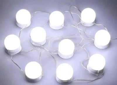 Підсвічування для гримерного дзеркала для макіяжу Mirror lights-meet different 10 LED лампочок