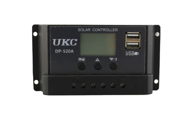 Контроллер заряда от солнечной батареи UKC 8462 DP-520A 20A
