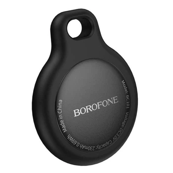 Пошуковий брелок-трекер для дітей, кішок, собак та ключів Borofone BC101 Exquisite smart positioning anti-lost device Midnight Black