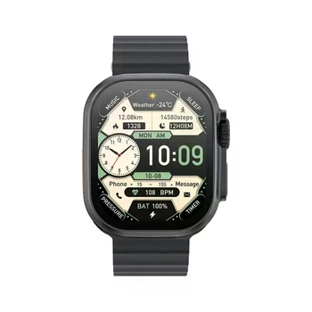 Смарт-часы XO M11Ultra Curved Screen 9th Generation Wireless Charging Smart Talking Watch Черный