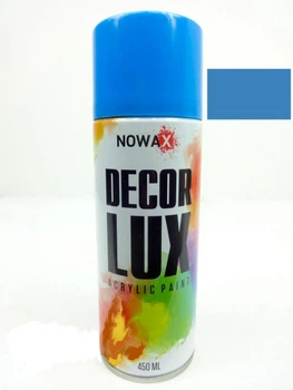 Краска аэрозольная голубая светлая 450 мл Nowax NX48031