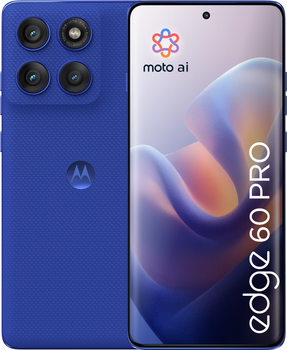 Smartfon Motorola Edge 60 Pro 12/512GB Dazzling Blue (PB7X0007SE)