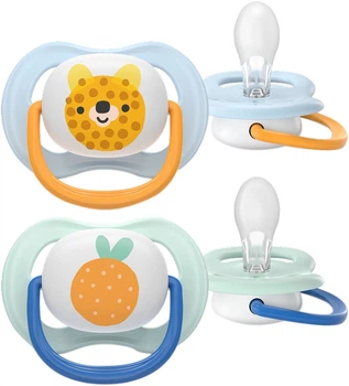 Пустушки Philips AVENT Ultra Air 0-6 місяців 2 шт (SCF080/23)