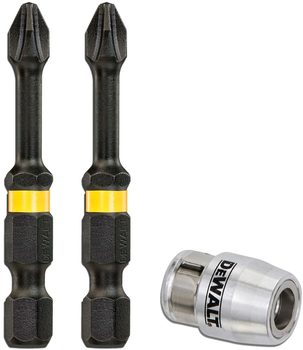 Набір біт DeWalt Torison PH2 + тримач DT70536T‑QZ (5035048088500)