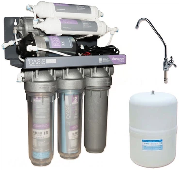 Система обратного осмоса Atlas Filtri Oasis DP Sanic Pump мембрана 75 GPD (насос+минерализатор) (SA6075320)