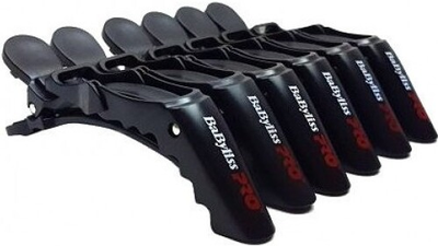 Klipsy do włosów BaByliss Pro Croco Clip 6 szt (3030050124125)