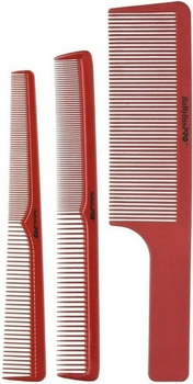 Набір гребінців BaByliss Pro Set Of 3 Barber Combs 3 шт (3030050185546)
