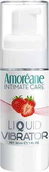 Рідкий вібратор Amoreane Strawberry з ароматом полуниці 30 мл (8433345601007)