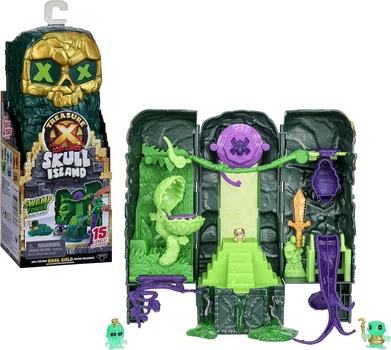 Игровой набор TREASURE X Lost Lands Skull Island Swamp Tower Замерзшая башня Затерянные земли