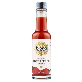 Соус гострий з червоного перцю органік Biona Organic 140 мл (19429333)