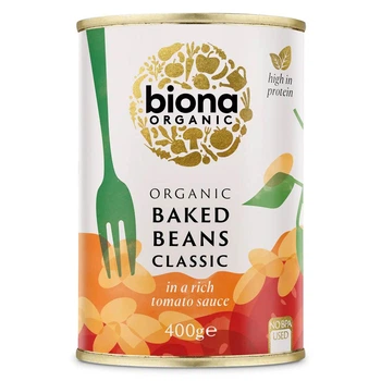 Запечені боби в томатному соусі Biona Organic 400 г (18901819)