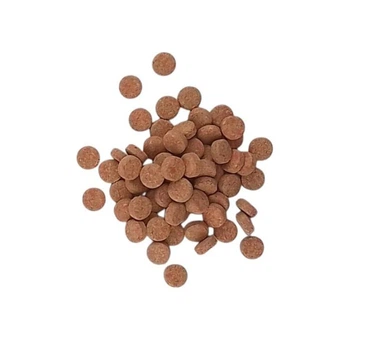Корм AquariaLand Red Sticky Tabs 1 кг, таблетки липучки 10мм для всех аквариумных рыб