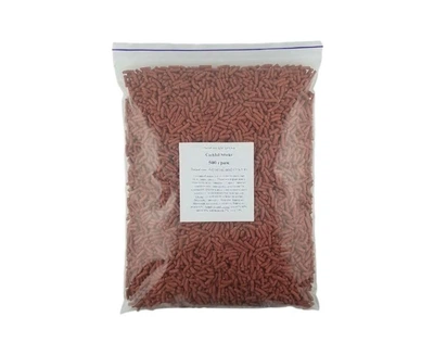 Корм AquariaLand Cichlid Sticks 500 г, палочки для цихлид