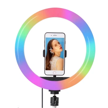 Кольцевая LED лампа 3D-30RGB USB 30 см 30RGB.