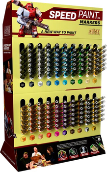 Набір маркерів зі стійкою The Army Painter Speedpaint 2.0 Marker - Dispenser Rack (5713799800007)