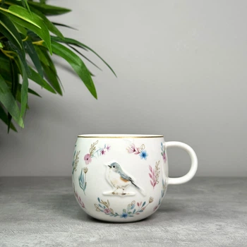 Чашка Easy Life Fancy Garden Bird 400 мл (111005437)