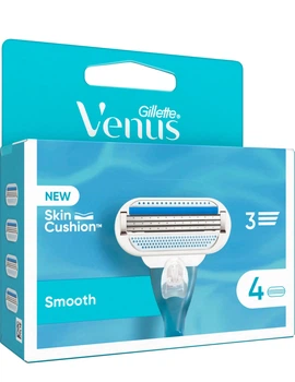 Сменные лезвия для бритья Venus Smooth 4 шт
