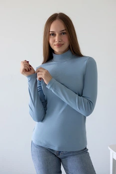 Водолазка жіноча АвексТекс 09-3400-69 52 сіро-блакитний