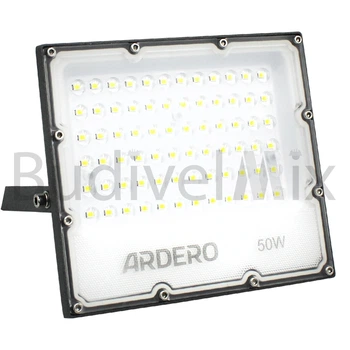 Прожектор світлодіодний ARDERO LL-3050 50Вт 6500°К сірий