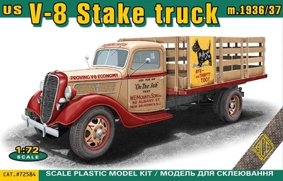Сборная модель Грузовик Ford V‑8 Stake (1936/37) ACE (72584)