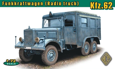 Сборная модель Автомобиль радиосвязи Funkkraftwagen Kfz.62 ACE (72579)