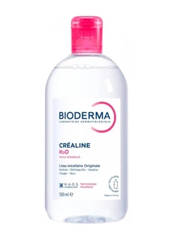 Мицеллярная вода для чувствительной кожи Bioderma Crealine H2O Micellaire Solution 500 мл