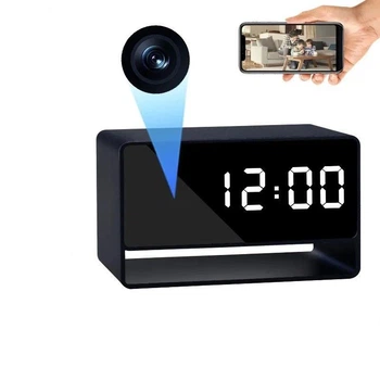 IP-камера часы Enpus clock WiFi металлическая с аккумулятором