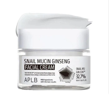 Крем APLB Snail Mucin Ginseng Facial Cream з муцином равлика і женьшенем, 55 мл
