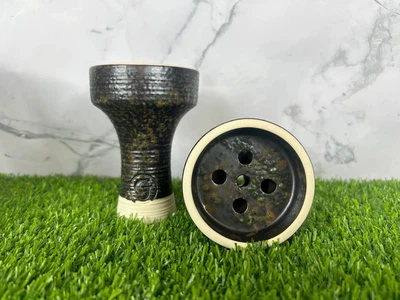 Чаша для кальяна GrynBowls Killer Glaze Camouflage (фаянс, камуфляжный дизайн)