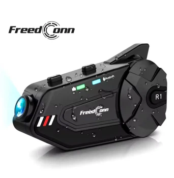 Bluetooth-мотогарнітура для шолома FreedConn R1 Plus з камерою