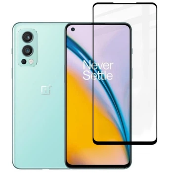 Защитное стекло Fiji Premium для OnePlus Nord 2 5G полная проклейка Anti-Static черный