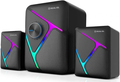 Акустические колонки REAL-EL M-320 Black