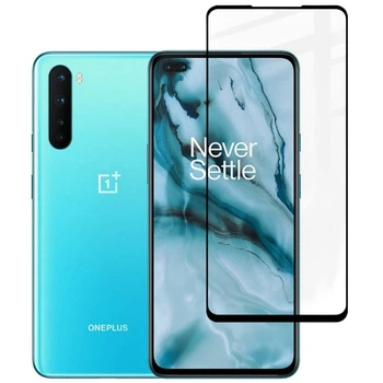Защитное стекло Fiji Premium для OnePlus Nord полная проклейка Anti-Static черный