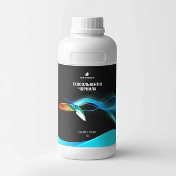 Экосольвентные чернила My Print (1 л) cyan (9596)