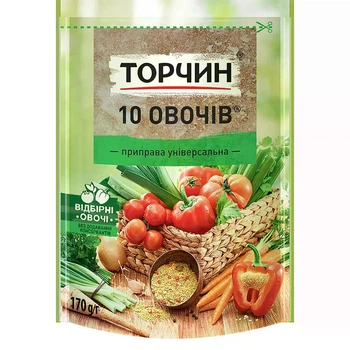 Приправа Торчин универсальная 10 Овощей 170 г