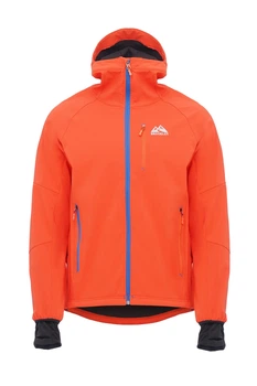 Мужская спортивная ветровка Brooklet softshell водозащитная софтшел ветрозащитная куртка с эргономичным капюшоном для трекинга велосипеда и активного отдыха красный - 1140782-3 - XL