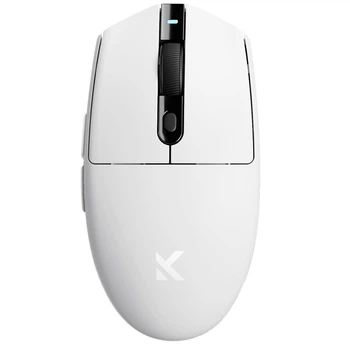 Миша бездротова ігрова MCHOSE G3 PAW3311, 12000 DPI 2,4G+Bluetooth+Wired White
